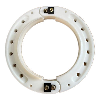 White Polymer Run Flat Wheel แทรกการป้องกันยางแบนแบบกันกระสุน