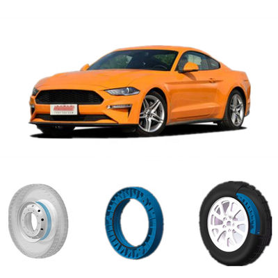 ป้องกันยางแบนรันแถบความปลอดภัยแบนสำหรับฟอร์ดมัสแตง 235/55R17 215/65R17