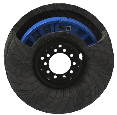 22.5 นิ้ว Run Flat Bands ระบบยาง Runflat สำหรับยางรถดับเพลิง 11r2
