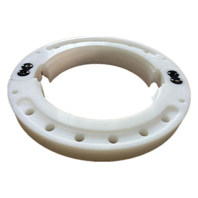 White Polymer Run Flat Wheel แทรกการป้องกันยางแบนแบบกันกระสุน