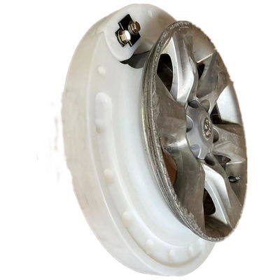 เม็ดมีดรันแฟลตโพลิเมอร์สีขาวสำหรับอุปกรณ์รันแฟลตของรถบัสรถ SUV