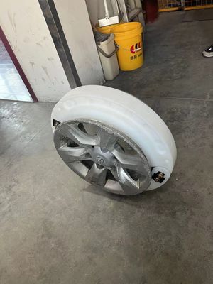 โพลิเมอร์สูงยางรันแฟลตฉุกเฉินแทรกอุปกรณ์รันแฟลตเพื่อความปลอดภัยของยานพาหนะ