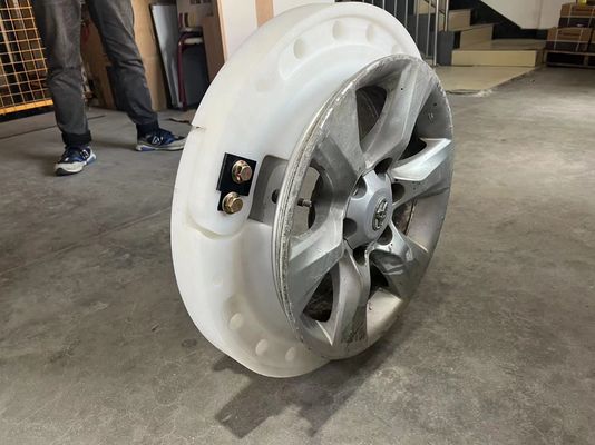 โรงงานขายตรง วิ่ง Flat Insert Wheel Insert 18 นิ้ว 19 นิ้ว สําหรับรถเกราะทหาร